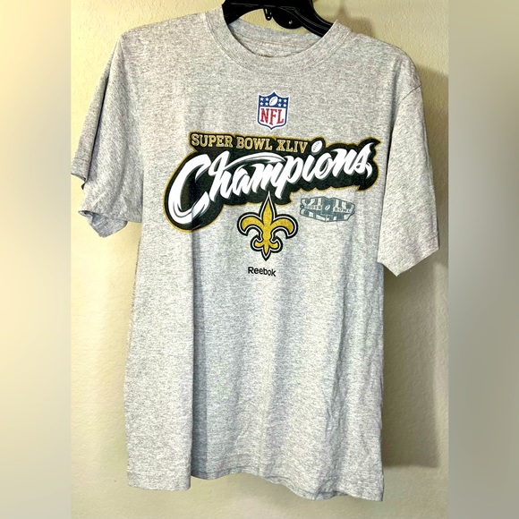 Vintage NFL Saints Super Bowl Shirt - Picture 1 of 3